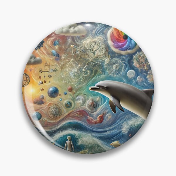 Item preview, Dolphin’s Dreamscape - Oceanic Subconscious Voyage designed and sold by osirisglobal.