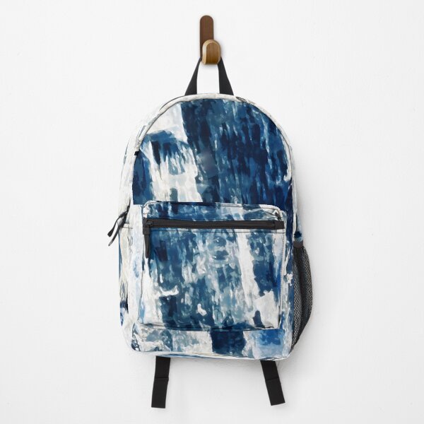 Item preview, Blue and White Wood Texture designed and sold by valleyandspur.