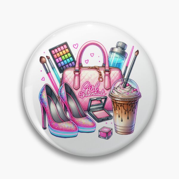 Item preview, Girl Essentials stickers and more designed and sold by CRandRRstickers.