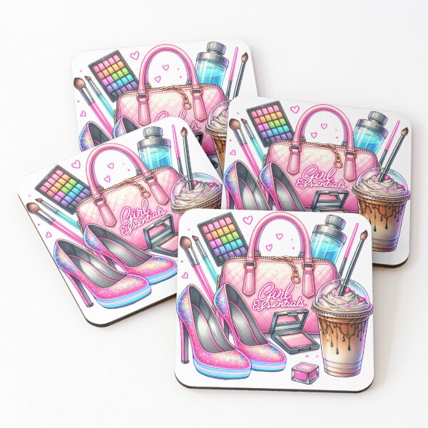 Item preview, Girl Essentials stickers and more designed and sold by CRandRRstickers.