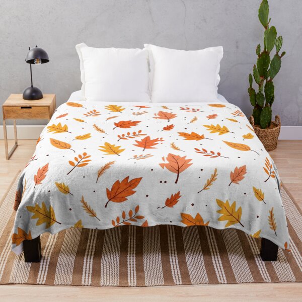 Item preview, Rustic Fall Leaves Pattern designed and sold by ArtfullyRooted.