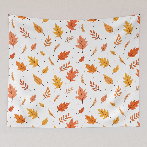 Item preview, Rustic Fall Leaves Pattern designed and sold by ArtfullyRooted.