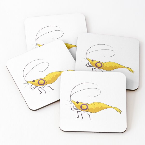 Item preview, Intersex Pride Neocaridina Freshwater Shrimp designed and sold by SnowAfterFyre.