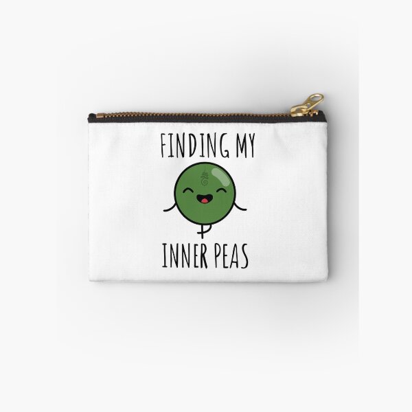 Item preview, finding my inner peas, peas, word joke design designed and sold by Lakat33.