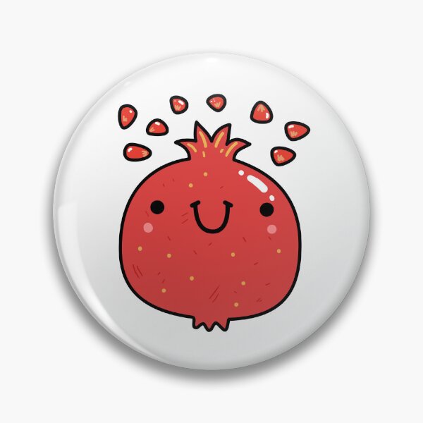 Item preview, Kawaii Red Pomegranate designed and sold by kawaiilife.
