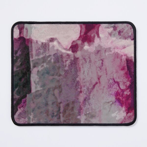 Item preview, Dramatic Grey Pink Abstract designed and sold by valleyandspur.
