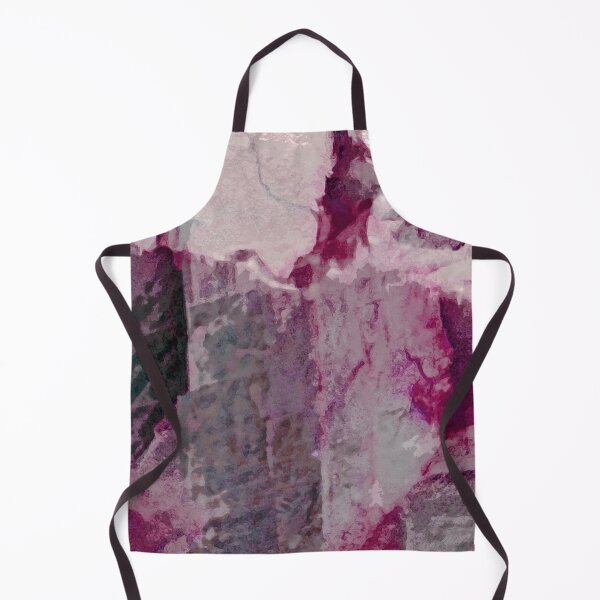 Item preview, Dramatic Grey Pink Abstract designed and sold by valleyandspur.
