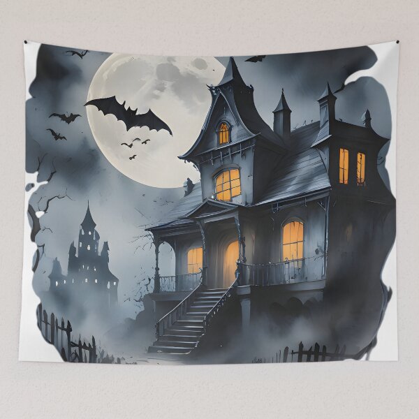 Item preview, A Batty Haunted House designed and sold by BougieSouthern.