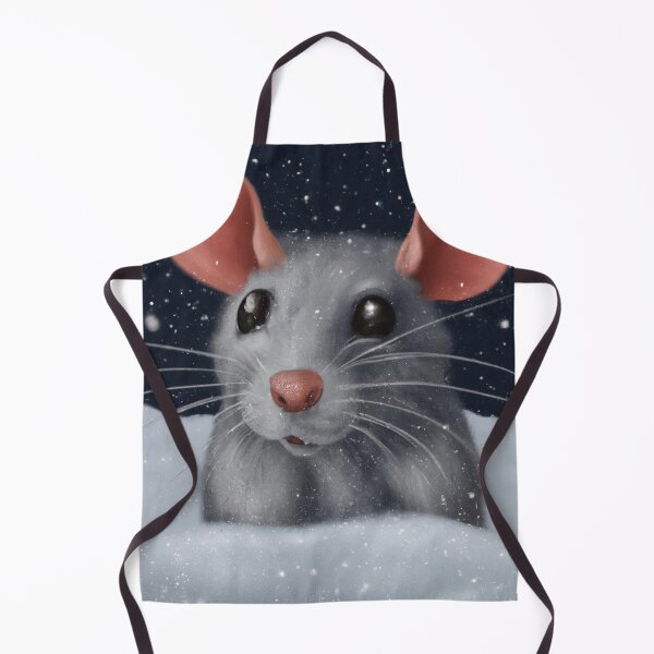 Item preview, Snowy the rat designed and sold by mindgoop.