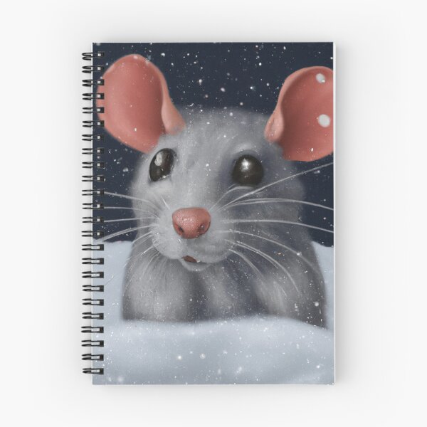 Item preview, Snowy the rat designed and sold by mindgoop.