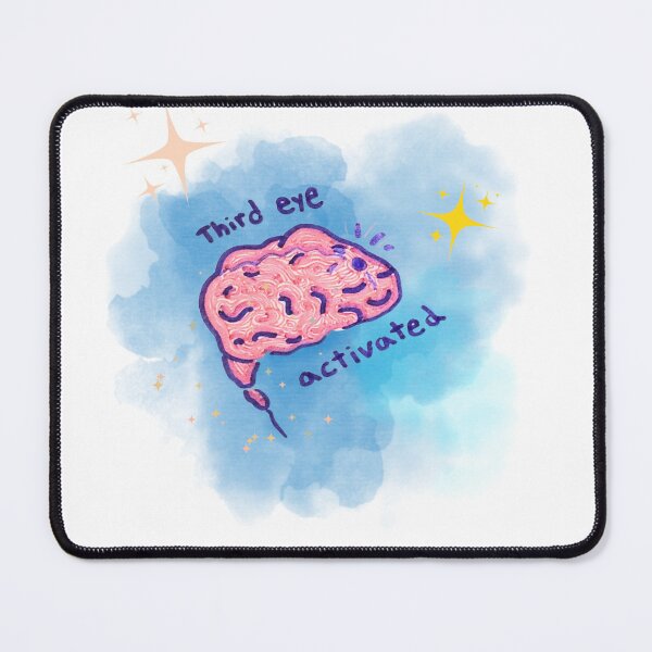 Item preview, Funny and Cute Meditation Brain, pineal gland designed and sold by Sakura Warrior Studios.