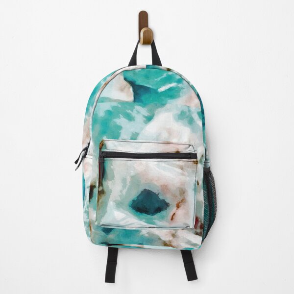 Item preview, Innocent: an aqua green and white abstract designed and sold by valleyandspur.