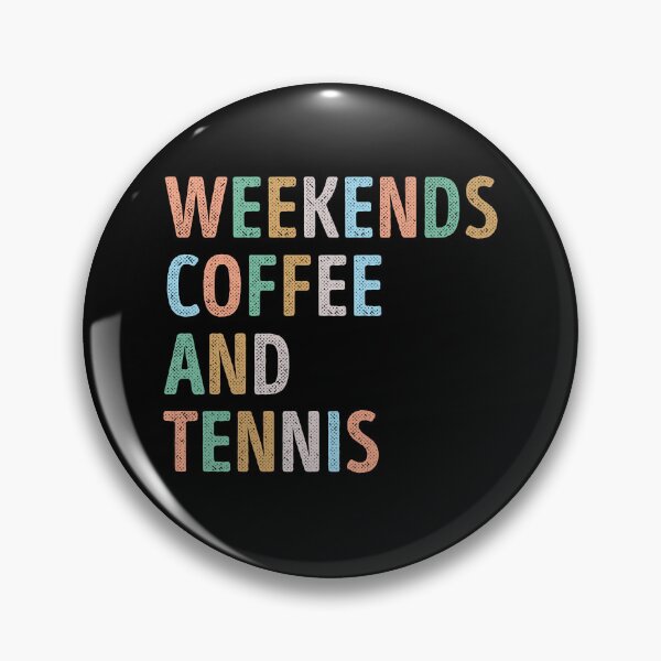 Artikelvorschau, Kaffee- und Tennismama am Wochenende entworfen und verkauft von WhistleCloset.