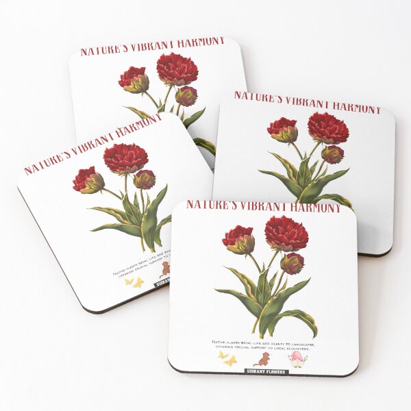 Item preview, Floral Pollinator Harmony: Native Plant Designs designed and sold by LunaLoop.