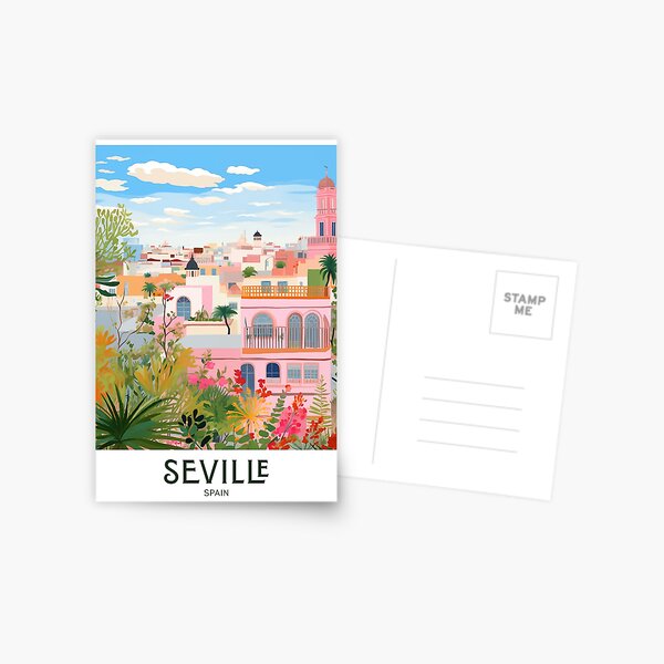 Item preview, Seville, Spain Travel Poster designed and sold by ArtHausPrint.