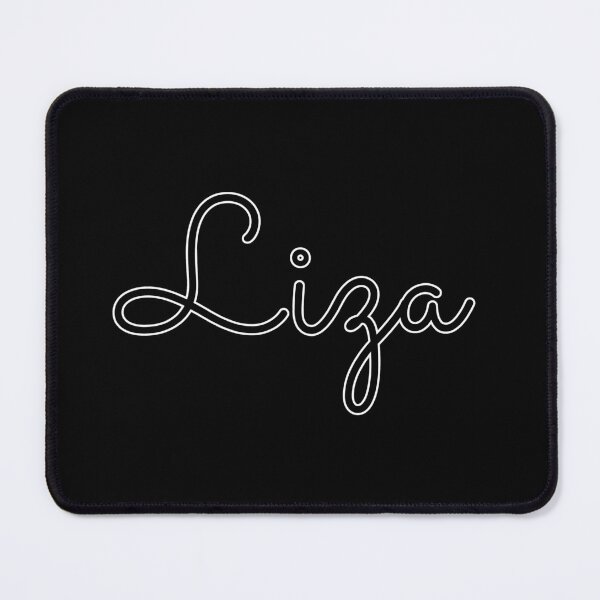Item preview, Writing Liza Name Label (Black) designed and sold by NormadWorld.