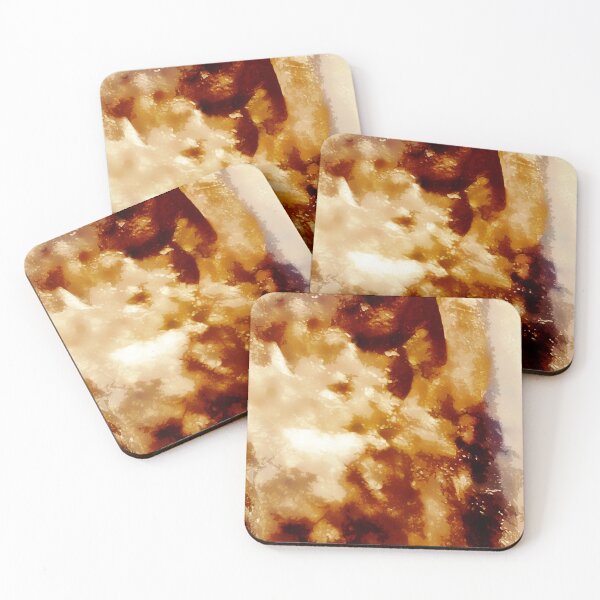 Item preview, Creamy White and Caramel Marble Texture designed and sold by valleyandspur.