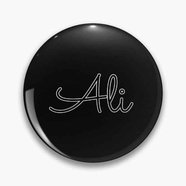 Item preview, Writing Ali Name Label (Black) designed and sold by NormadWorld.