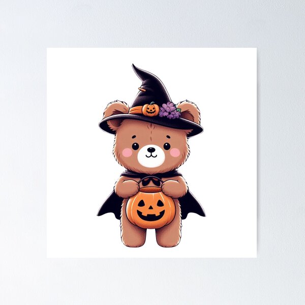 Item preview, Halloween bear designed and sold by junave.