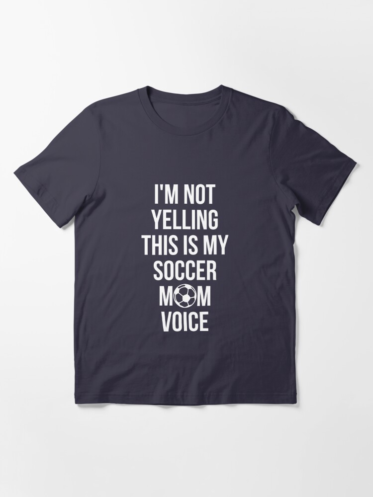 I'm Not Shouting, I'm Cheering Loudly Funny Mom Gift Quote Gag