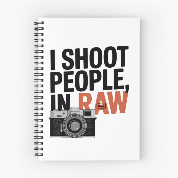 Item preview, I Shoot People in RAW designed and sold by Black Sands Art.