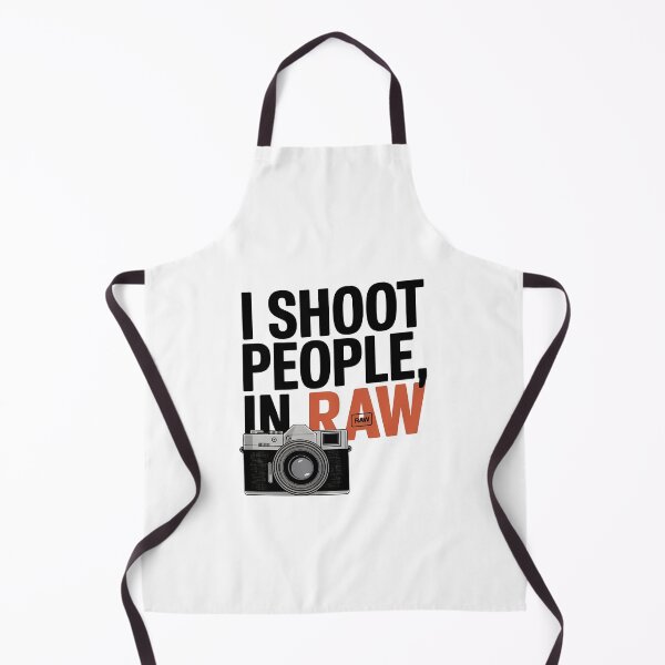 Item preview, I Shoot People in RAW designed and sold by Black Sands Art.