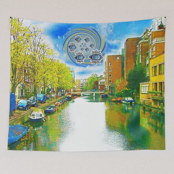 Item preview, BlueSkEyeVortex/Canal designed and sold by Klaus Bremner (Autotelic Art).
