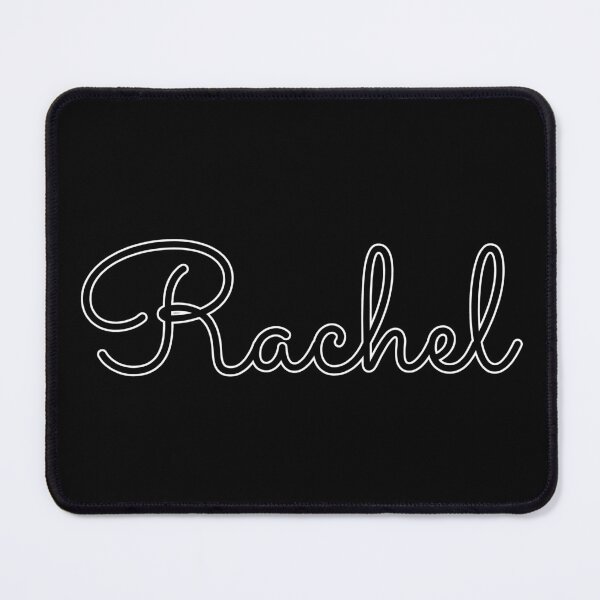 Item preview, Writing Rachel Name Label (Black) designed and sold by NormadWorld.