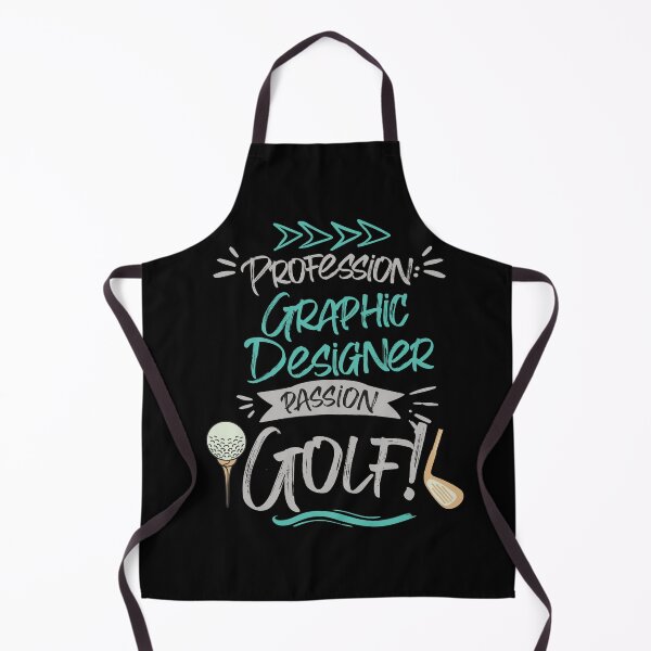 Item preview, Profession: Graphic Designer, Passion: Golf designed and sold by NuttySqueaky.