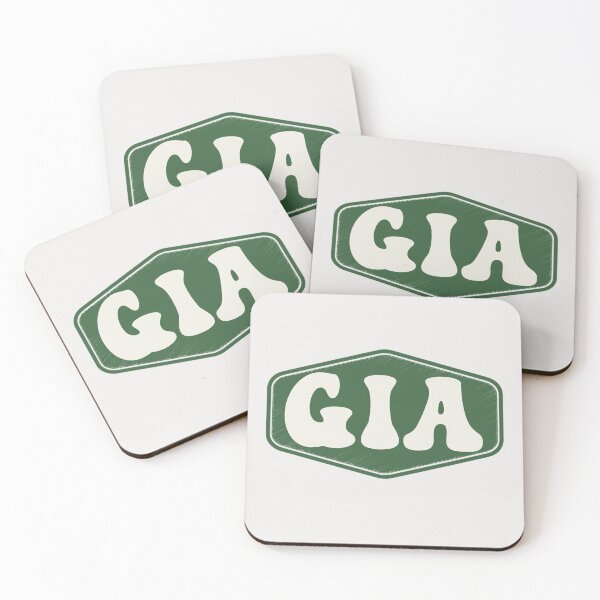 Item preview, GIA Personalized Name Birthday Tag Family Name GIA Girl Custom Name First Name Last Name designed and sold by HalloweenGift.