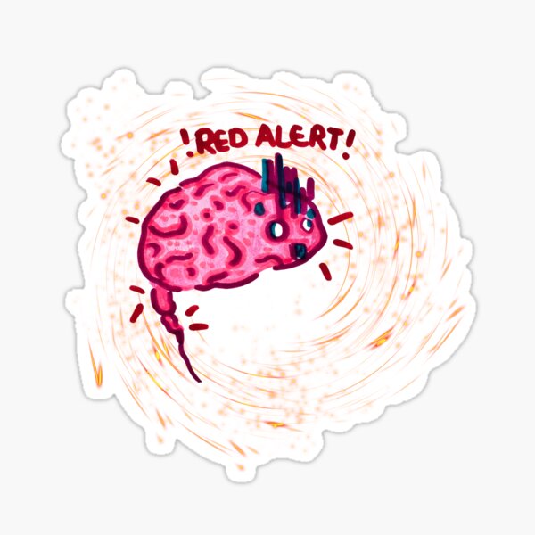 Amygdala Brain Sticker