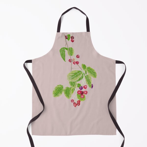 Item preview, Serviceberries--Bright Red and Green designed and sold by RuthGoring.