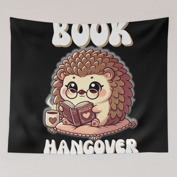 Artikelvorschau, Buchkater - Süßer Igel liebt das Lesen entworfen und verkauft von cutecozynook.