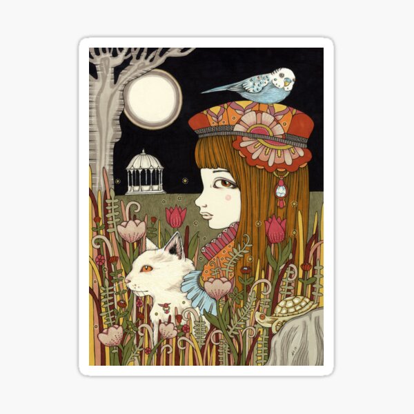 "Escape Artists" Sticker for Sale by AnitaInverarity | Redbubble