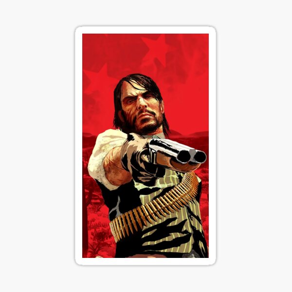 Vista previa del artículo con la obra «Obras de arte de doble barril del juego en línea RDR 1 y 2», diseñado y vendido por bakaartss.