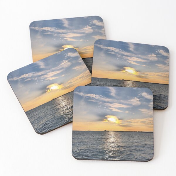 Item preview, Sunset Over Water Original Photograph  designed and sold by BellaArtsy.