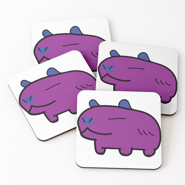 Item preview, Purple Capybara designed and sold by MiscibilityArt.