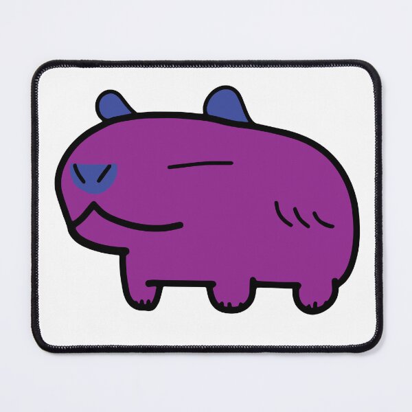 Item preview, Purple Capybara designed and sold by MiscibilityArt.