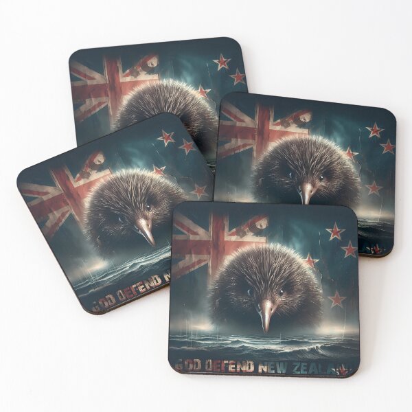 Item preview, God Defend Our Kiwi Mates designed and sold by Takin-Thepiss.
