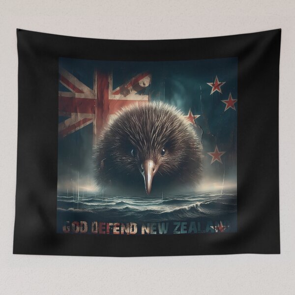 Item preview, God Defend Our Kiwi Mates designed and sold by Takin-Thepiss.