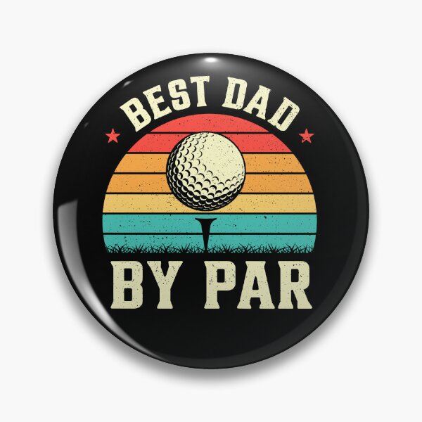 Item preview, Best Dad By Par Golf Vintage Retro designed and sold by RareBunny.