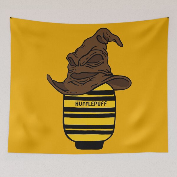 Item preview, Ostomy Bag with Wizard Hat (Black&Yellow) designed and sold by CaitlynConnor.