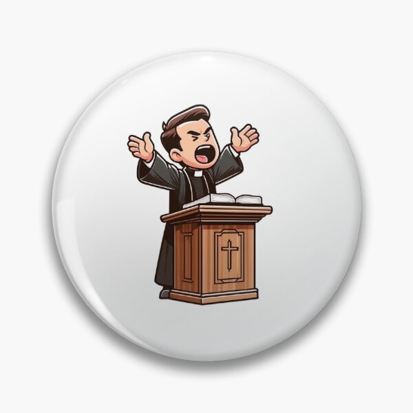Item preview, Preacher at the Pulpit designed and sold by Pattrenonly.