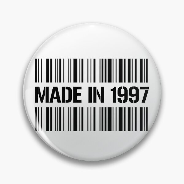 Item preview, Made In 1997 Birthday Gift designed and sold by NumbersFort.