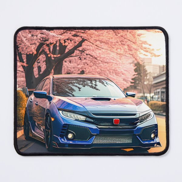 Item preview, Sakura Street Showdown Japanese Hot Hatch in Full Bloom designed and sold by RevUpDesign.