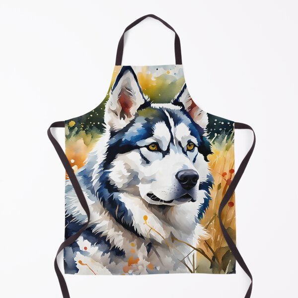 Item preview, "Siberian Husky" Pet Dog Breed Portrait designed and sold by Country-Artist.