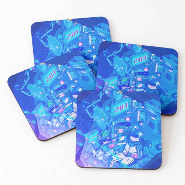 Item preview, 2 Minute Neon Pop art Style Pastel designed and sold by Hazel Clarkson.