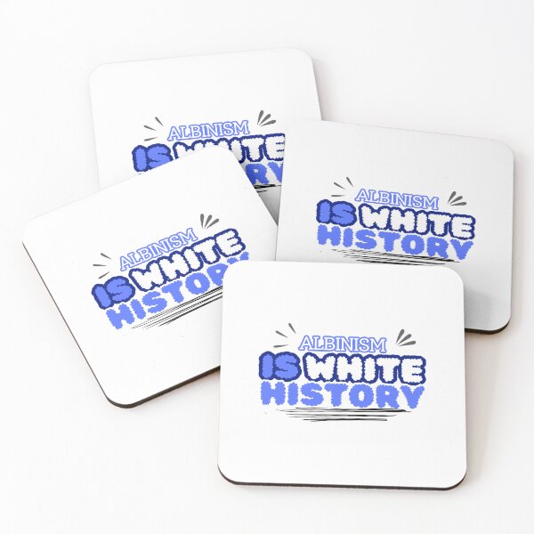 Item preview, ALBINISM IS WHITE HISTORY  designed and sold by larissa-myrie.