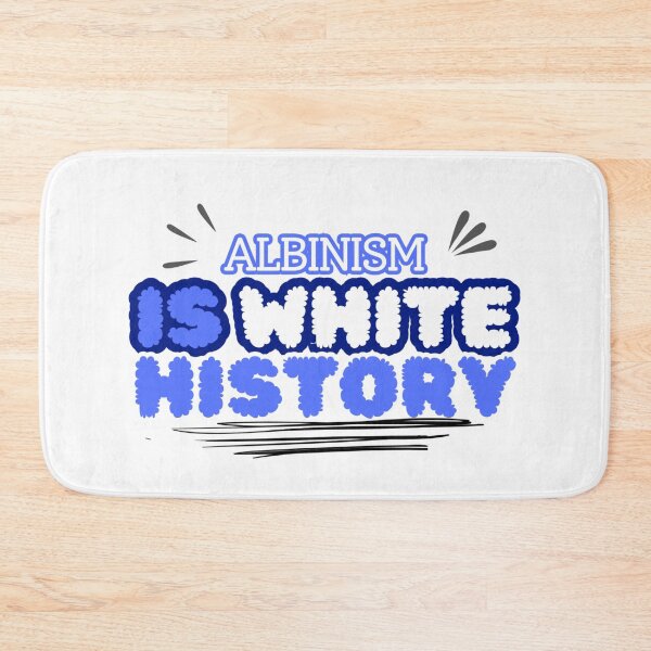 Item preview, ALBINISM IS WHITE HISTORY  designed and sold by larissa-myrie.