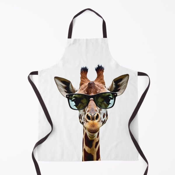Item preview, Funny Giraffe wearing sunglasses designed and sold by LazyOwlStore.